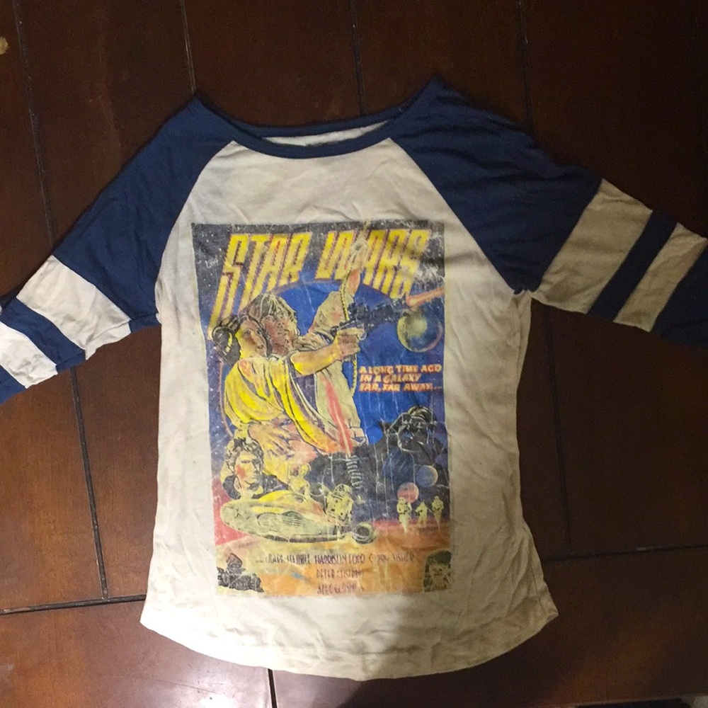 Star Wars Vintage Styled Mid-Sleeve